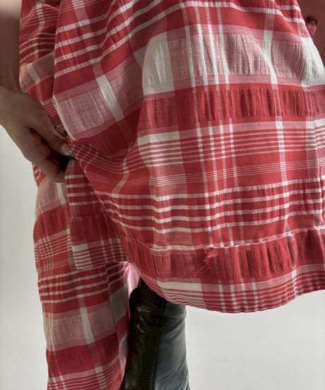 【USED】 Checked Wide Pants/250816-018