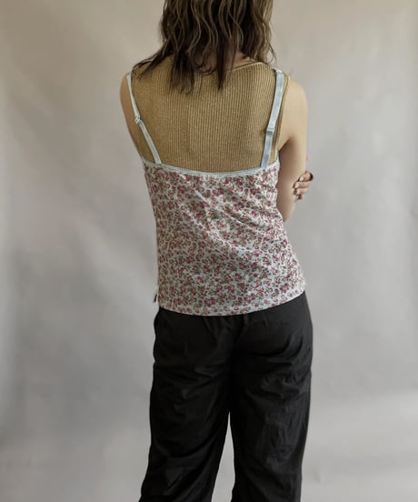 【USED】    Ralph Lauren Lame Tank Top / 230610-036
