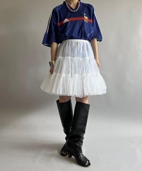【USED】 adidas FRANCE Soccer Shirt /240831-025