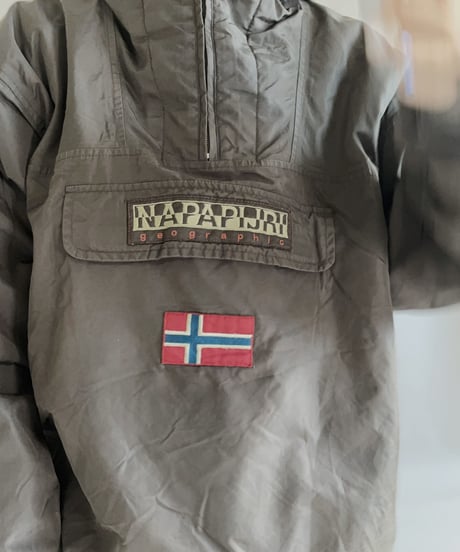 【USED】 Napapijri Anorak Hoodie / 230114-004