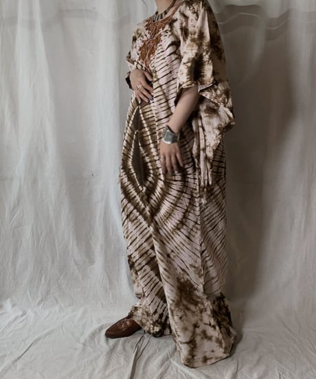 【USED】 African Batik One-piece④/210428-006