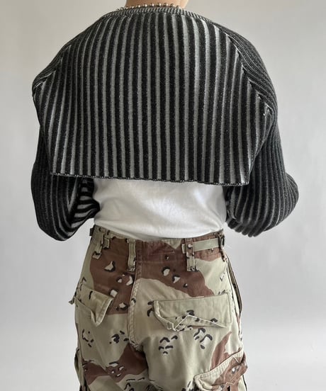 【USED】 The Open Product Patterned L/S Top /240921-018