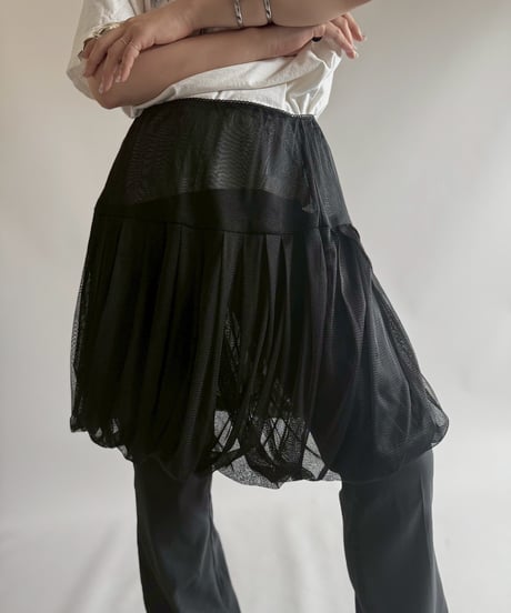【USED】 Sheer Mini Skirt  / 250705-003