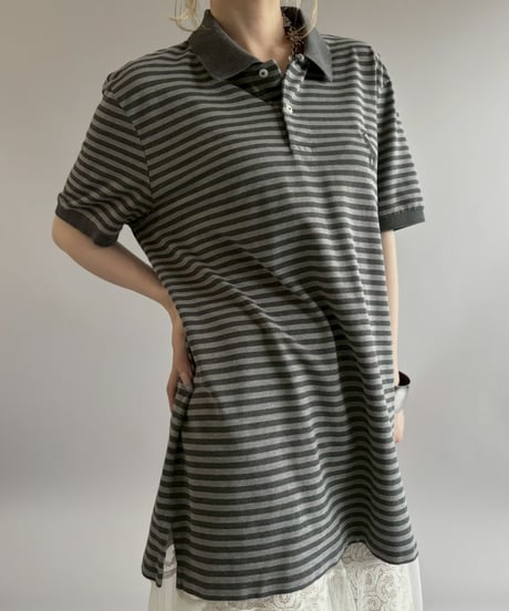 【USED】 POLO GOLF Boarder Polo Shirt / 260509-007