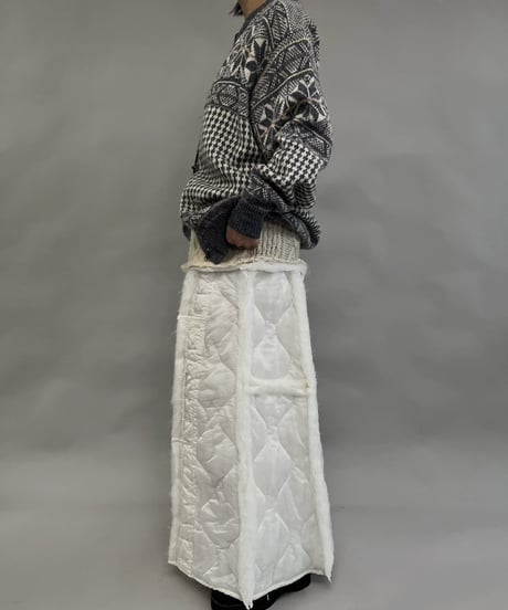【USED】 Made in Scotland Tylorian Knit Top  /231223-002