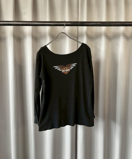 【USED】 Made In USA 93's HARLEY-DAVIDSON L/S Tee / 260418-023