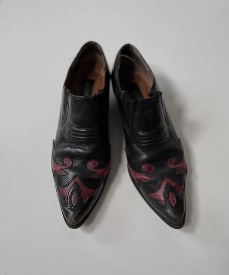 【USED】Western Leather Shoes/210826−003