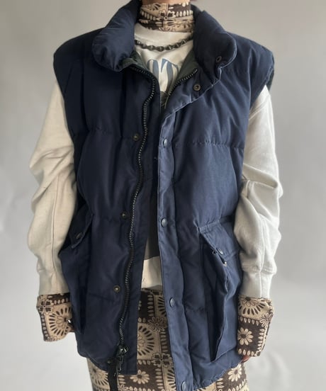 【USED】 80~90's Eddie Bauer Down Vest/241130-006