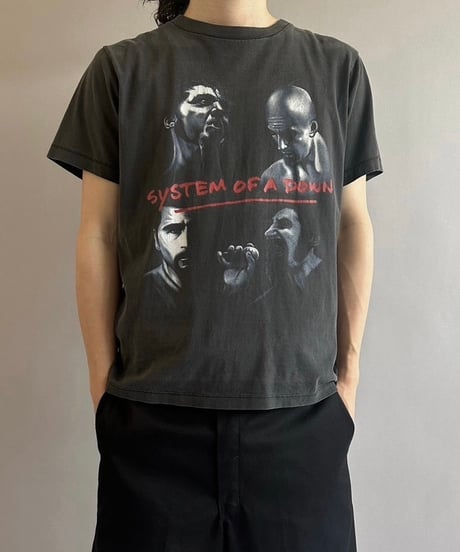 【USED】 SYSTEM of a DOWN T-Shirt /240824-095