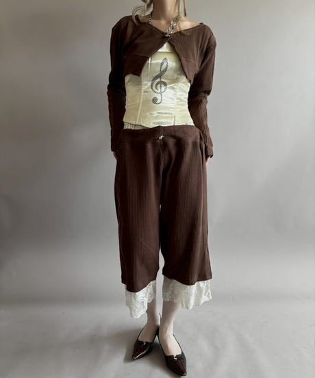 【RE;CIRCLE】 RE Thermal Cardigan / 260420-029