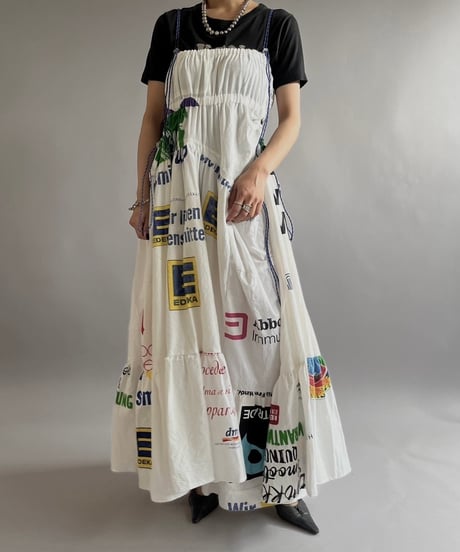 【RE;CIRCLE】RE Eco-Friendly Bag Code Camisole Long One-piece / 240905-012
