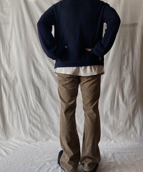 【USED】  Acrylic Knit Cardigan③/210304-004