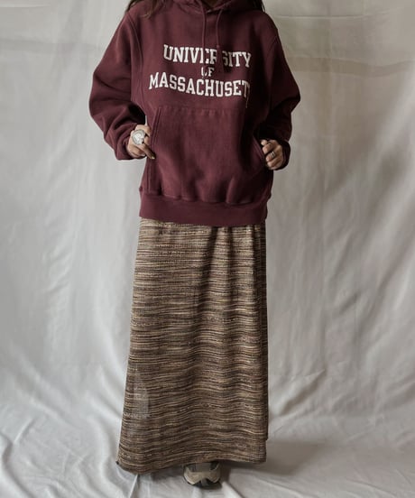 【USED】  Champion Reverse Weave Hoodie MASSACHUSETTS UNI./210902-020