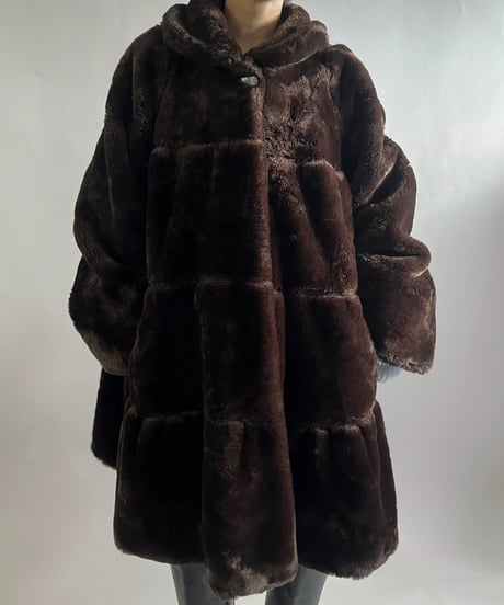 【USED】  Fake Fur Coat /241221-022