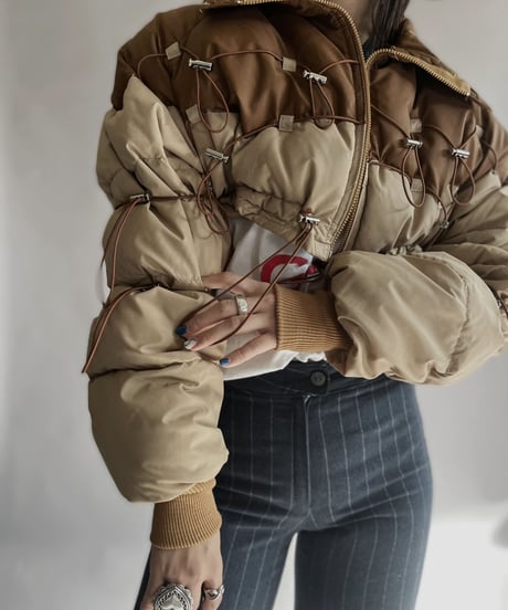 【RE;CIRCLE】 RE Draw Code Short Down Jacket / 230126-007