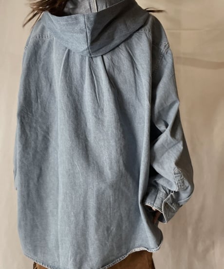 【RE;CIRCLE】 Remake Denim Mexican Parker①/210906-012