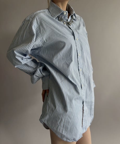 【USED】 POLO Ralph Lauren Stripe Shirt / 260411-002
