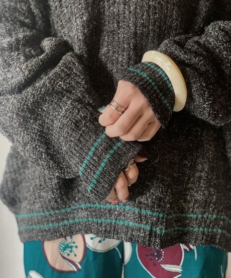 【USED】Knit Sweater/210203-010