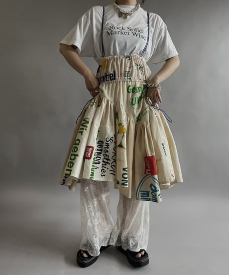 【RE;CIRCLE】RE Eco-Friendly Bag Code Camisole Middle One-piece / 240516-032