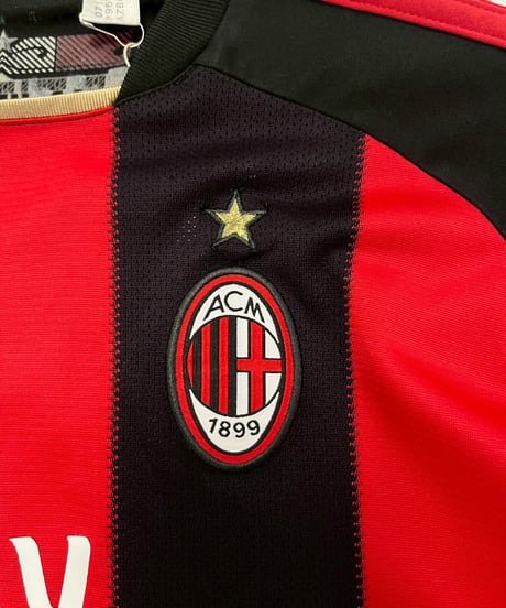 【USED】 10~11's adidas AC Milan Soccer Shirt/ 250607-027