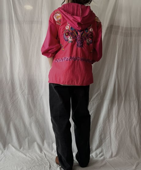 【RE;CIRCLE】RE Embroidery Ethnic Mexican Parker ⑧/210617-026