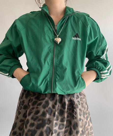 【USED】   90's adidas Nylon Jacket /241116-006