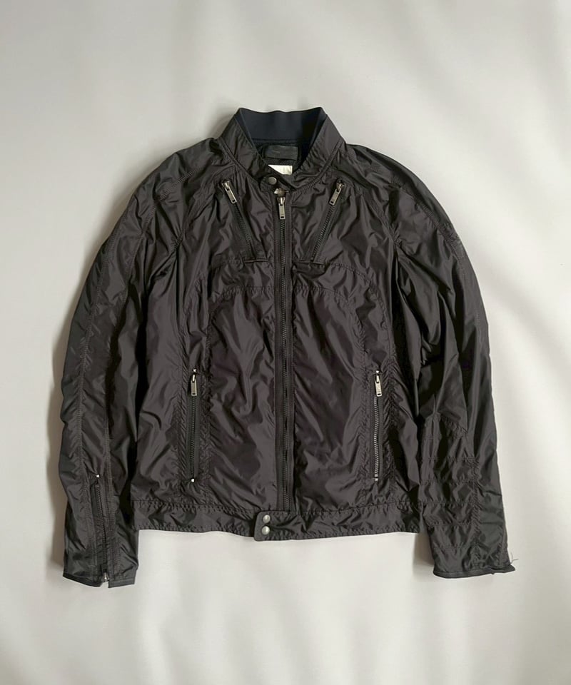 USED】 DIESEL Multi Zip Design Nylon Jacket/MS2