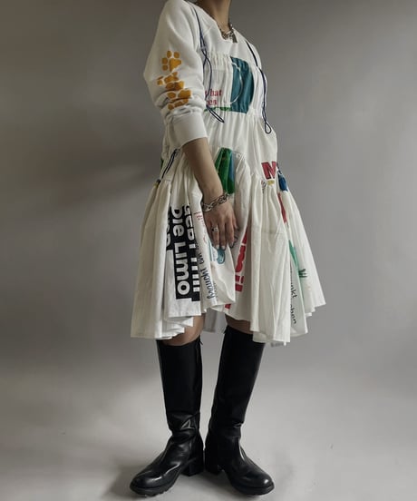 【RE;CIRCLE】RE Eco-Friendly Bag Code Camisole Middle One-piece / 240418-014