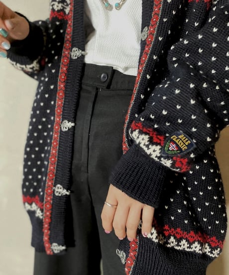 【USED】 Nordic Knit Cardigan / 201120-030