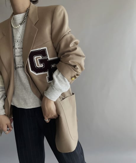 【RE;CIRCLE】 RE Wappen Tailored Jacket / 221103-005