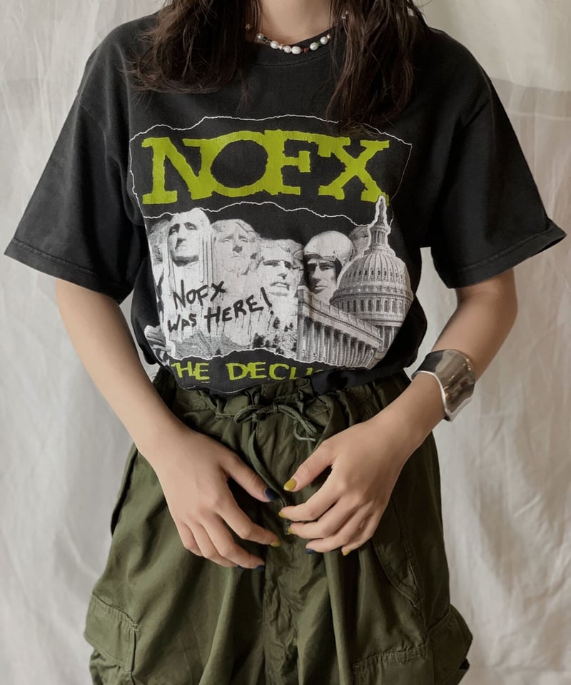 USED】 S/S T-shirt NOFX THE DECLINE/210526-034