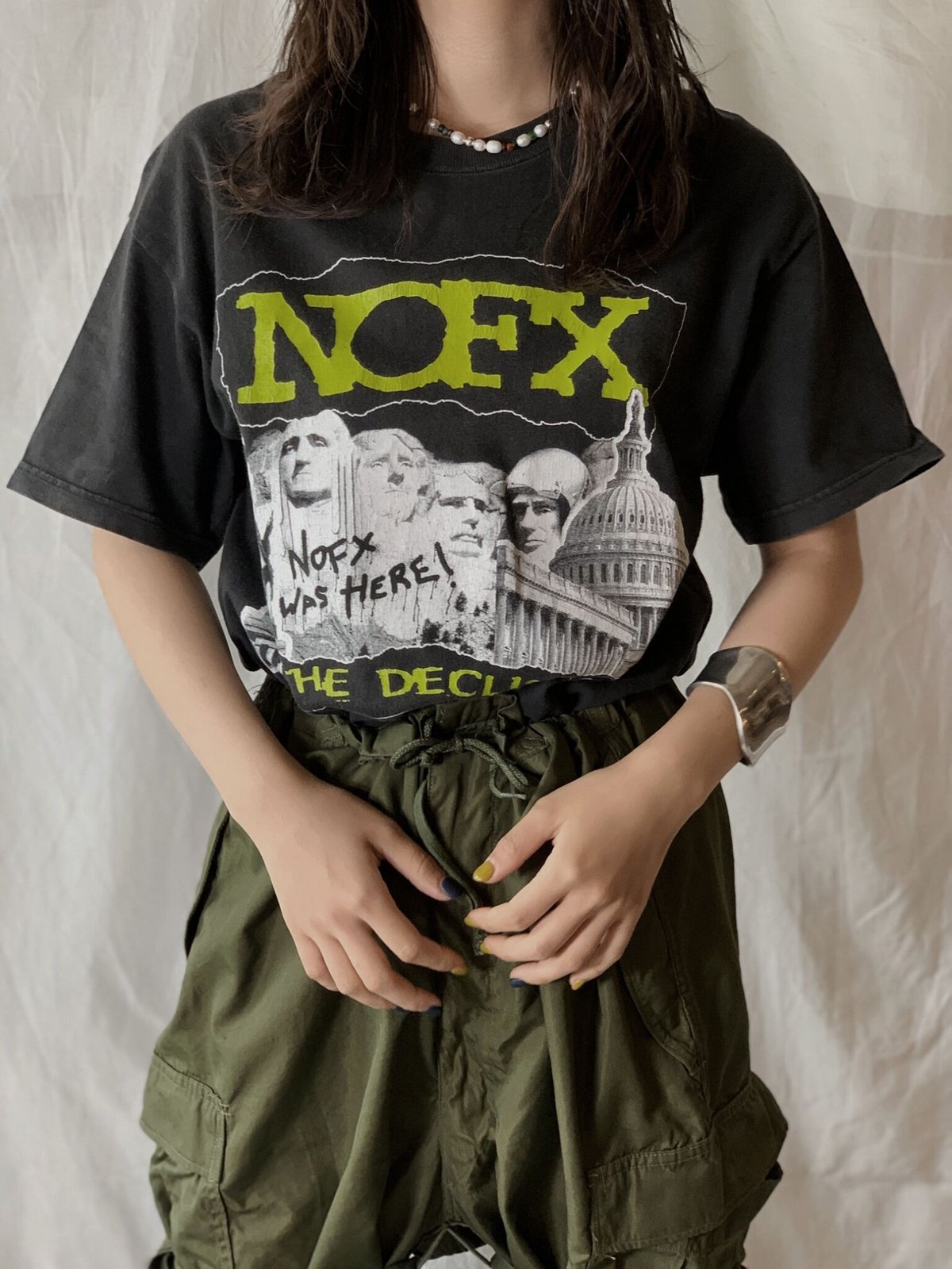 USED】 S/S T-shirt NOFX THE DECLINE/210526-034