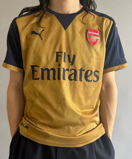 【USED 】Puma ARSENAL Soccer Shirt /240603-063