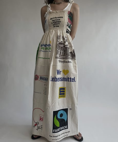 【RE;CIRCLE】 RE Eco-Friendly Bag Camisole One-piece / 220804-023