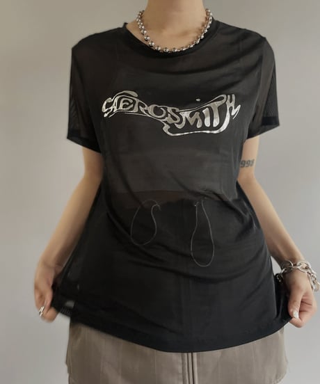【USED】  MADE IN USA AEROSMITH T-Shirt / 230701-001