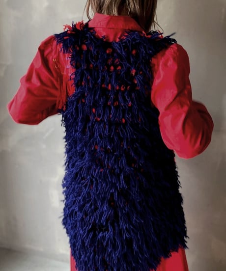 【USED】 Knit Vest ② / 201120-014