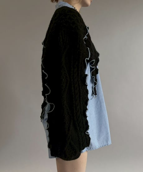 【RE;CIRCLE】 RE Mellow Knit Top / 260122-014