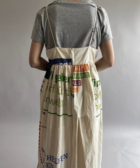 【RE;CIRCLE】RE Eco-Friendly Bag Camisole Long One-piece / 240905-015