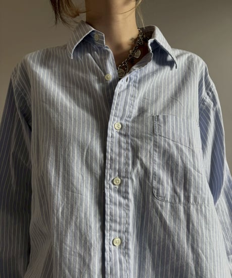 【USED】 POLO by Ralph Lauren Stripe Shirt ANDREW / 260228-018