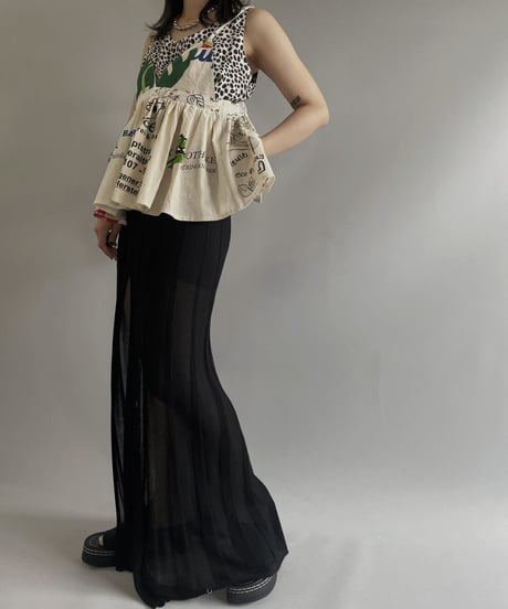 【RE;CIRCLE】RE Eco-Friendly Bag Camisole Bustier / 230622-020