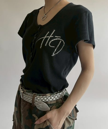 【USED】  Harley-Davidson Design Top /250426-022