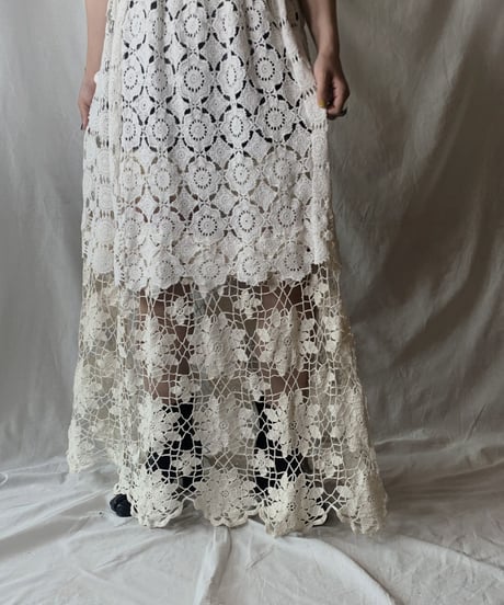 【RE;CIRCLE】  RE Crochet N/S Dress ③/210512-007