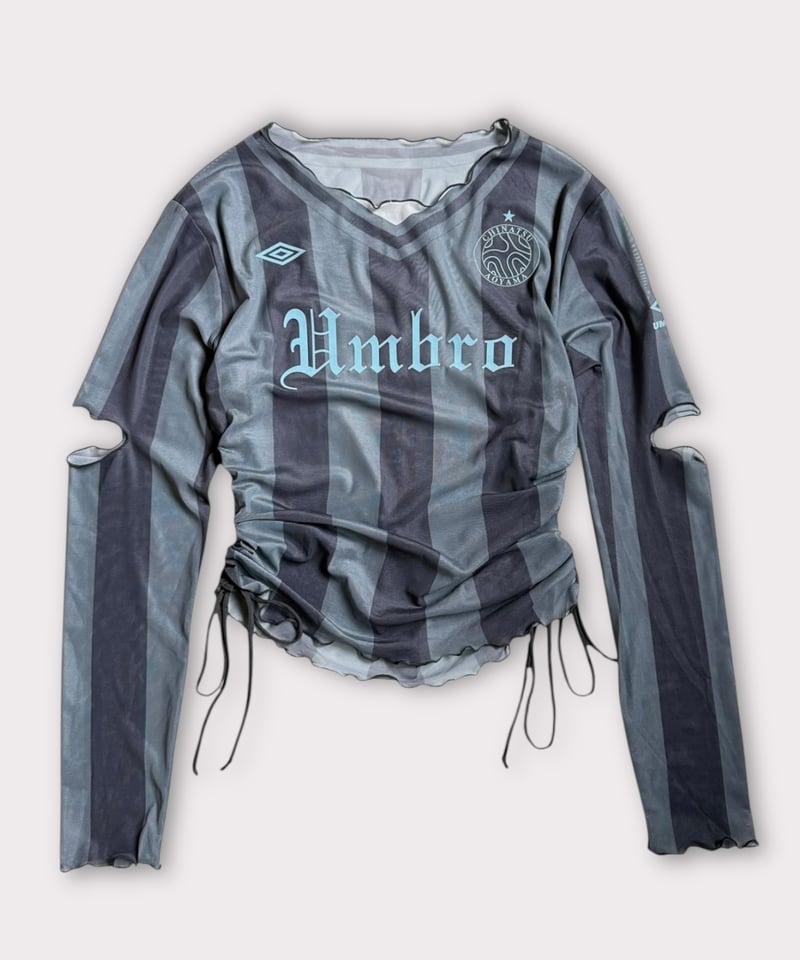 NEW】Chinatsu Aoyama × UMBRO Tule Tee Gray / NEW】Chinatsu Aoyama × UMBRO Tule Tee Gray /