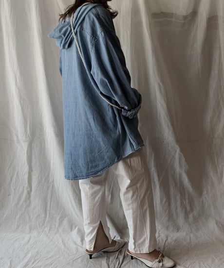 【RE;CIRCLE】  RE Denim Mexican Parker①/210506-015