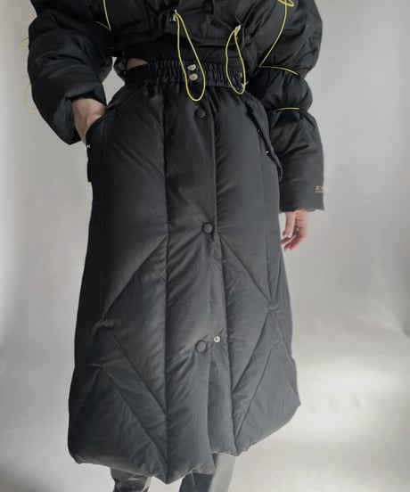 【RE;CIRCLE】 RE Draw Code Short Down Jacket + Skirt / 230126-013