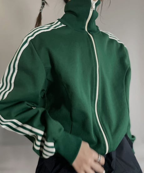 【USED】 Jersey Top Green / 230225-012