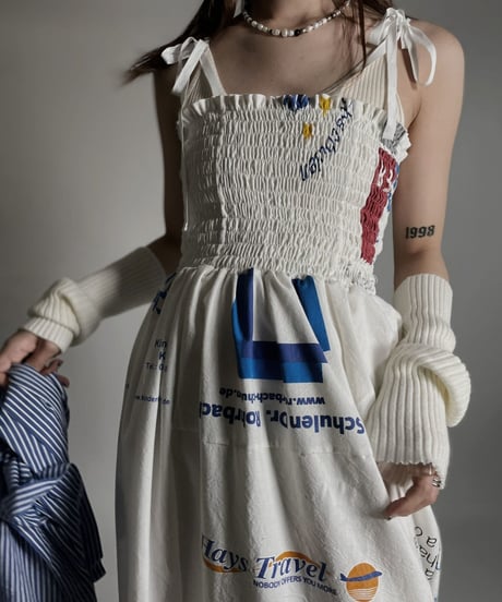 【RE;CIRCLE】 RE Eco Bag Camisole One-piece ⑤ /220407-005