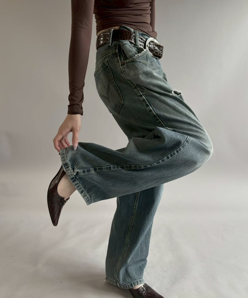 USED】 Levi's Silver Tab Baggy Denim Pants /260