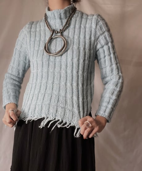 【USED】      Knit L/S Top/211202-036