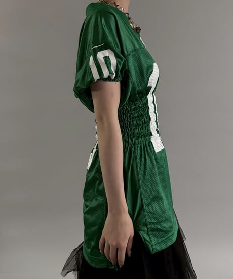 【RE;CIRCLE】 Shirring Football Shirt  /  250904-008
